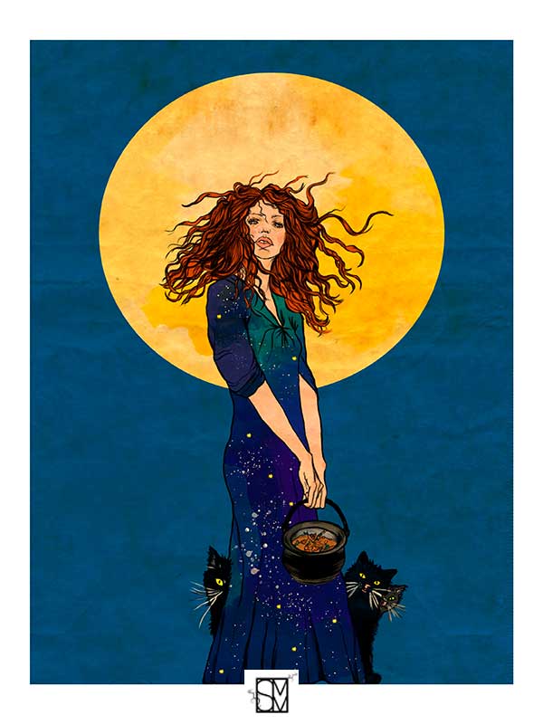 Obras - Witch and cats (2022)