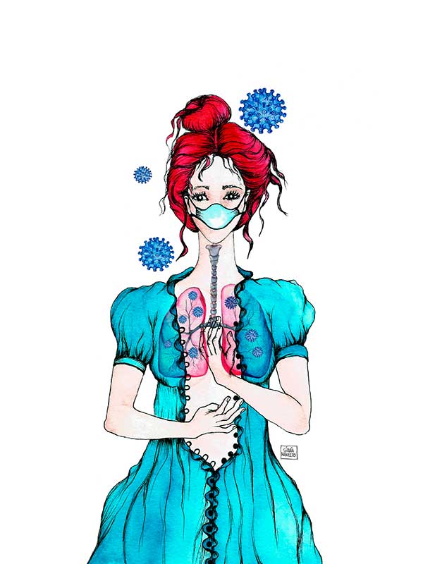 Serie Pandemia - Pulmones
