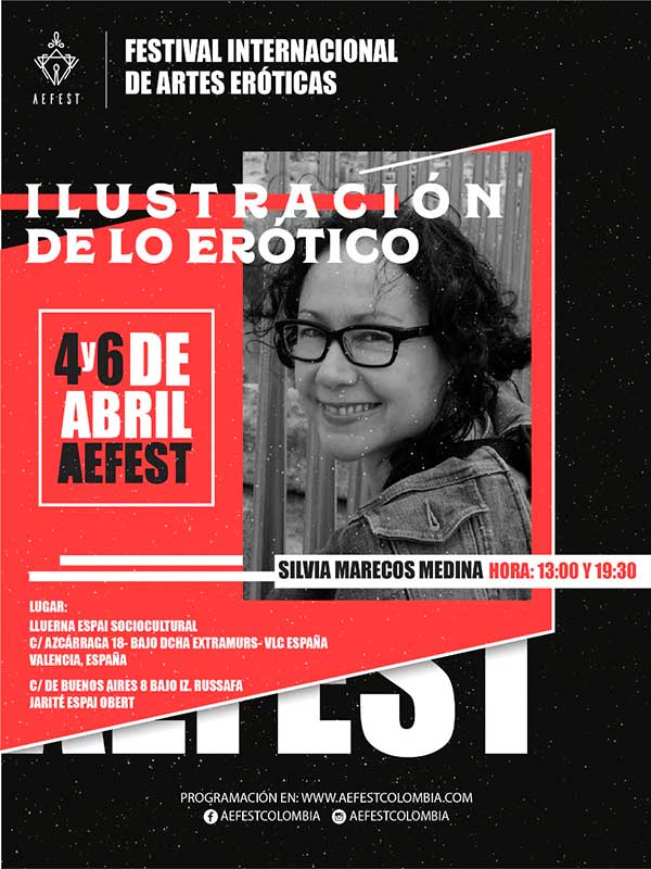 Cartel Silvia AEFEST Valencia 2019