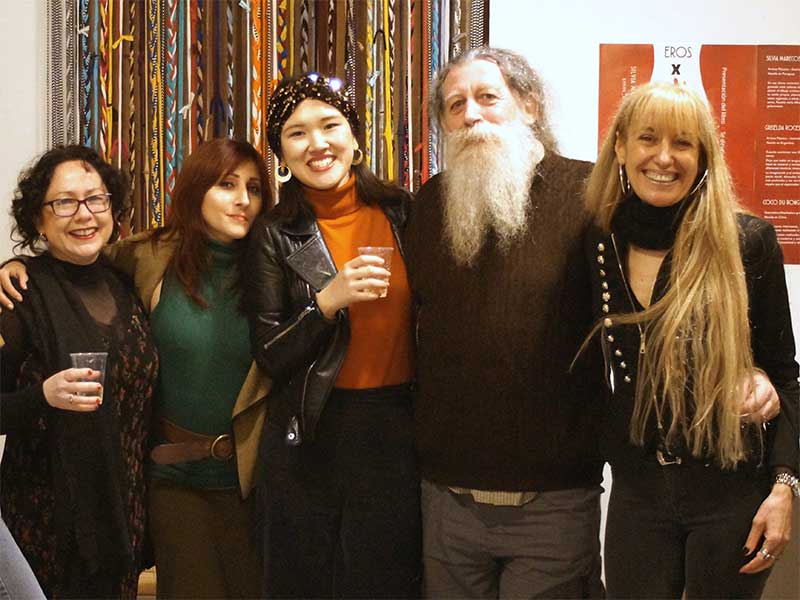EROS X 3 - Inauguracion: Silvia, Julieta, Coco, Pep y Griselda
