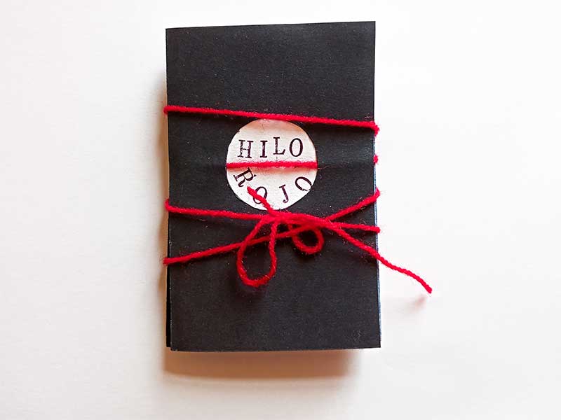 Libros de Artista - Hilo Rojo Portada